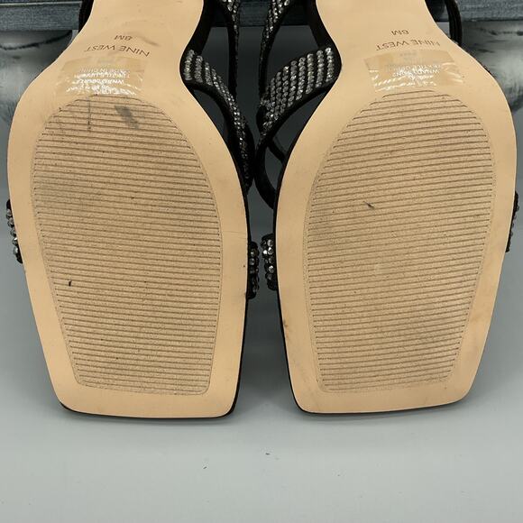 NEW Nine West Adyson2 Rhinestones Slip on Pumps Black Size 8M - Picture 10 of 10